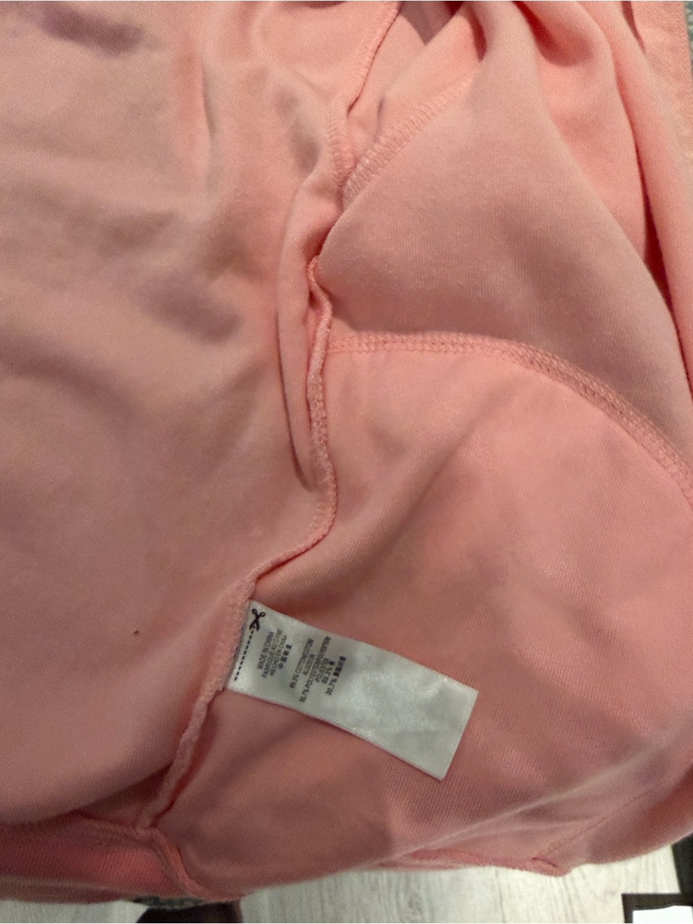Soft Pink Short-Sleeve Hooded Zip-Up jacket - Picture 5 of 5